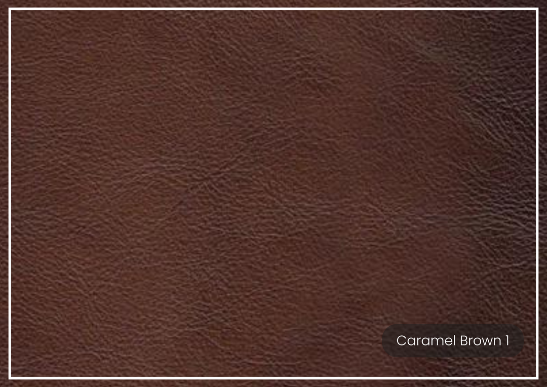 Hydeline Alton Bay Leather Sectional Sofa With Nail-Head Finish