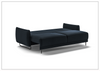Luonto Dolphin Fabric Full XL Sectional Sofa Sleeper With Storage-Jennihome