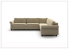 Flex King Sectional Sleeper Sofa | Beige Fabric | Nest Mechanism | Luonto