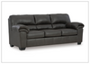 Bradford 3 Seater Sofa | Faux Leather | Attached Back Cushions | Gio Italia