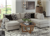 Gio Italia Muggrinson U-shaped Storm Fabric Sectional with Chaise-Jennihome