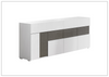 Urban Feast 4-Drawer Buffet | Adjustable Shelves | High Gloss Finish | Gio Italia