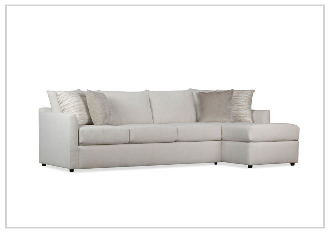 Klaussner Arden L-Shape 2 Piece Fabric  Sectional Sofa-Jennihome