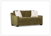 Klaussner Kavon Fabric Sofa with Slope Arms in Olive Green-Jennihome