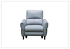 Klaussner Serenita Leather Blue Power Reclining Chair-Jennihome