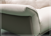 Klaussner Viana 3-seater Leather Sofa with Cushion Seat and Tufted Back-Jennihome