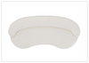 Elle 3-Seater Sofa | White Fabric | 3 Accent Pillows | Bernhardt