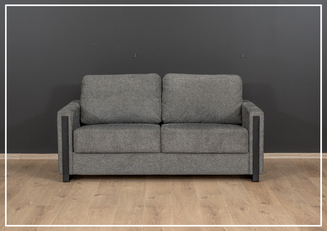 Fjords Mia Fabric Sleeper Sofa in Gray Color-Jennihome