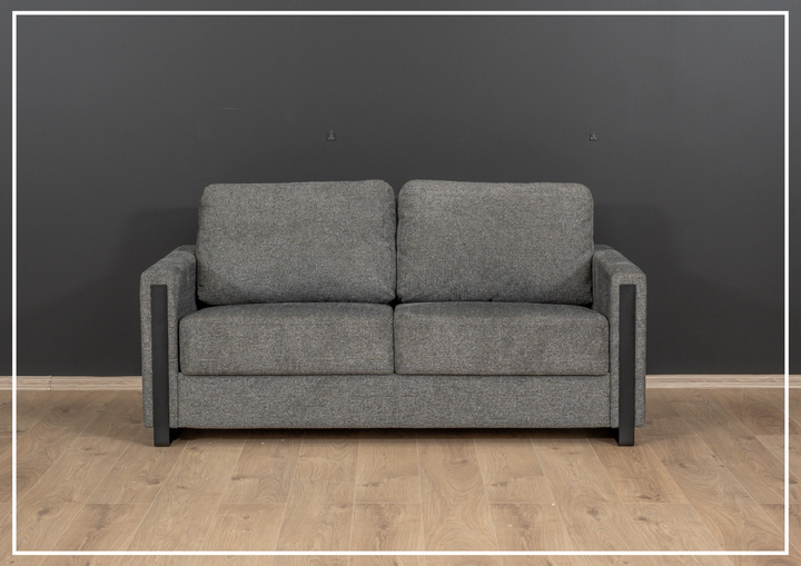 Fjords Mia Fabric Sleeper Sofa in Gray Color-Jennihome