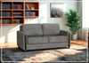 Fjords Mia Fabric Sleeper Sofa in Gray Color-Jennihome