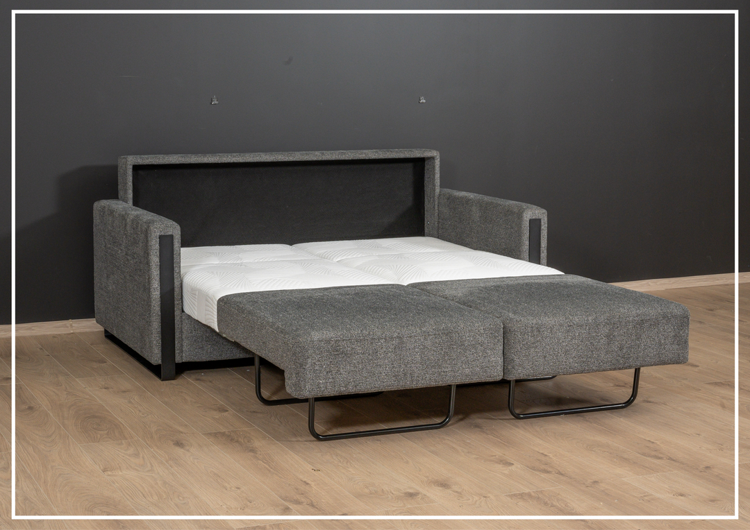 Fjords Mia Fabric Sleeper Sofa in Gray Color-Jennihome