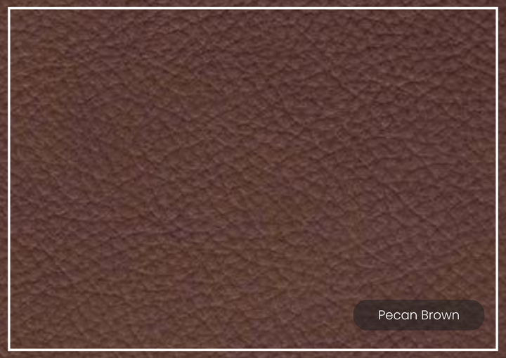 Hydeline Camano Leather Sofa With Nail-Head Finish