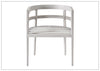 Coastal Living South Beach Outdoor Gray Dining Chair-Jennihome