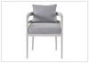Coastal Living South Beach Outdoor Gray Dining Chair-Jennihome