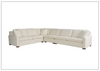 Anna 4-Piece Modular Sectional Sofa | Beige Fabric| Universal Furniture