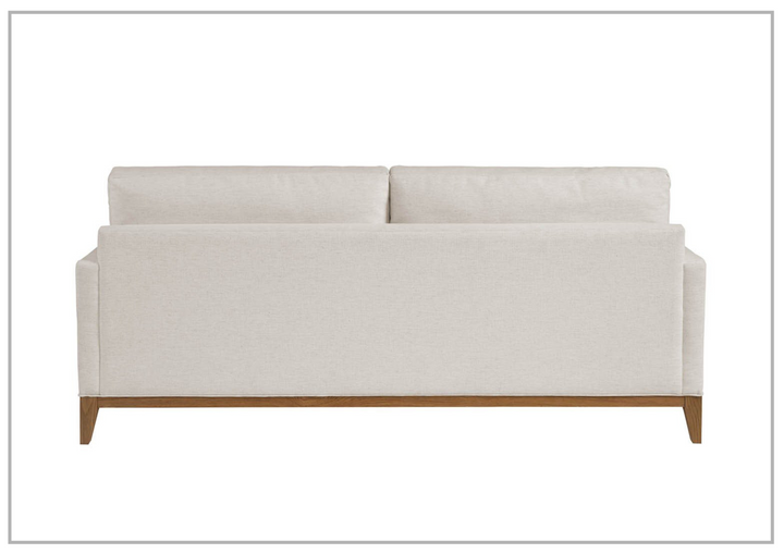 Escape-Coastal Jude 3-seater Sofa | White Fabric | Universal Furniture