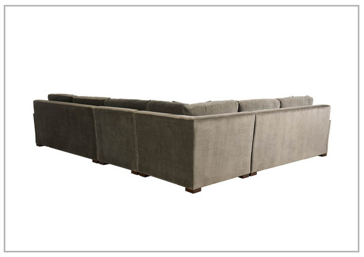 Fletcher 4 Piece Sectional Sofa | Dark Gray | Universal Furniture
