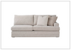 Hadlee Sectional Sofa | Beige Fabric | L-Shape | Universal Furniture