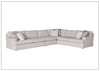 Hadlee Sectional Sofa | Beige Fabric | L-Shape | Universal Furniture