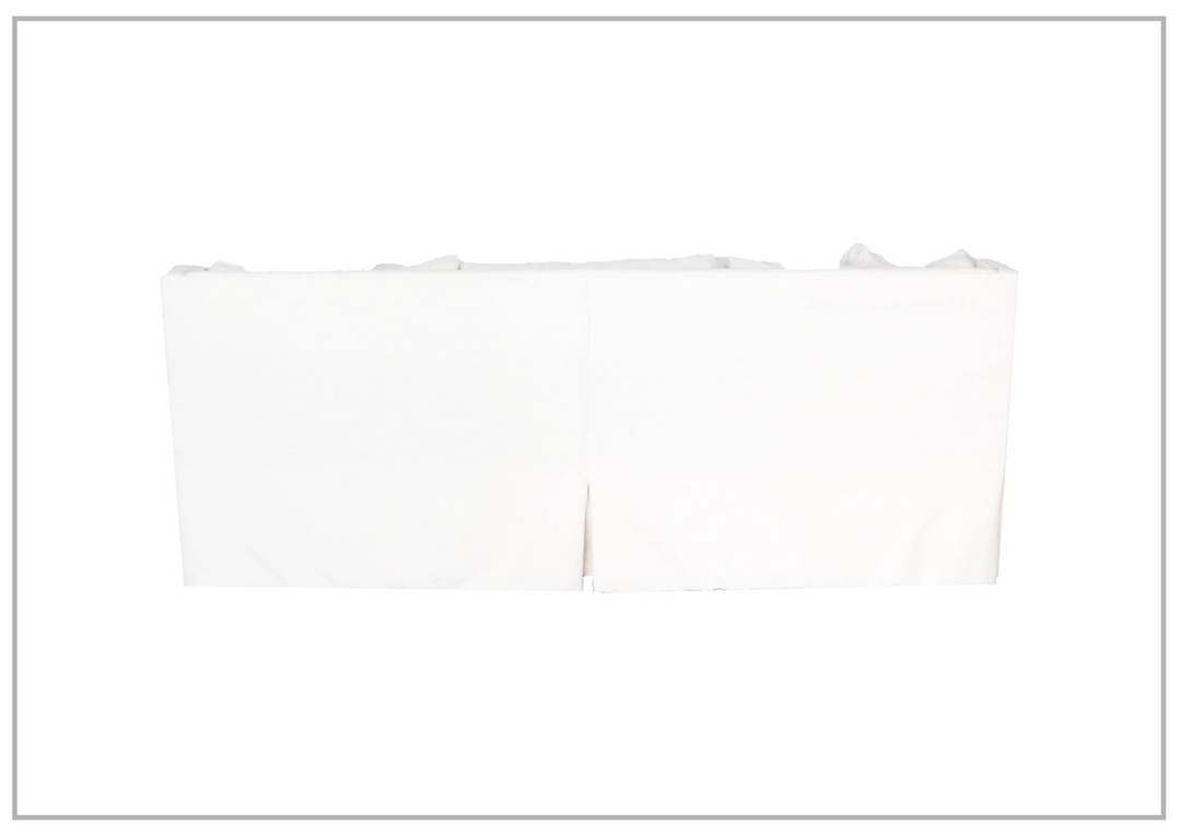 Hudson 3-Seater Sofa | White Fabric | Universal Furniture