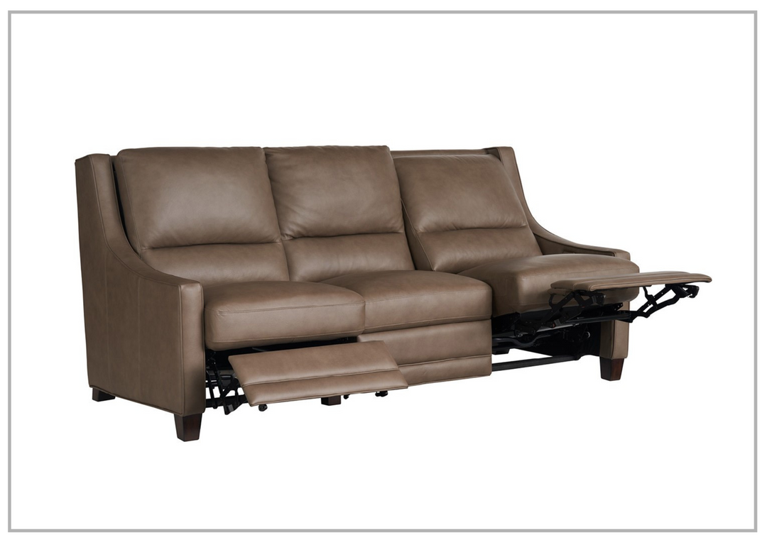 Kelce Dual Power Recliner Sofa | Brown | Built-in USB port | Universal Furniture