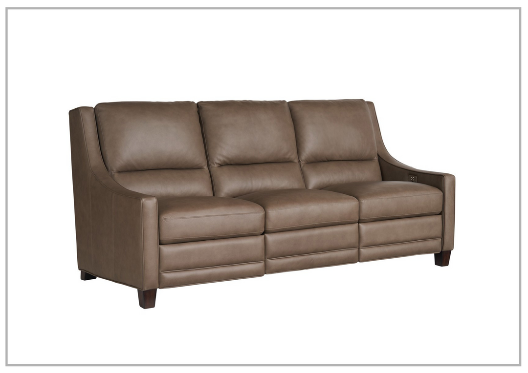 Kelce Dual Power Recliner Sofa | Brown | Built-in USB port | Universal Furniture