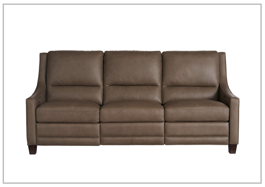 Kelce Dual Power Recliner Sofa | Brown | Built-in USB port | Universal Furniture