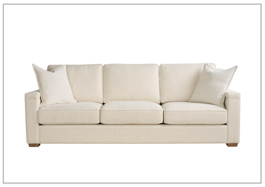 Leah Asbury Oatmeal 3-seater Sofa | Beige Fabric | Universal Furniture