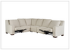 Rhodes Power Reclining Sectional Sofa | Beige Fabric | Universal Furniture