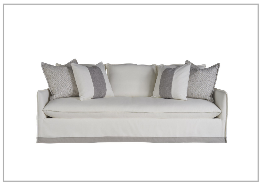 Siesta Key 3-Seater Sofa | White Fabric | Universal Furniture