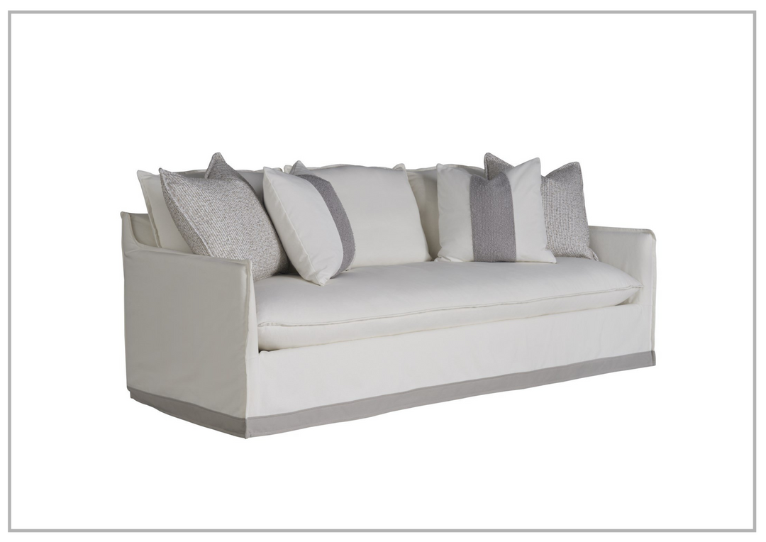 Siesta Key 3-Seater Sofa | White Fabric | Universal Furniture