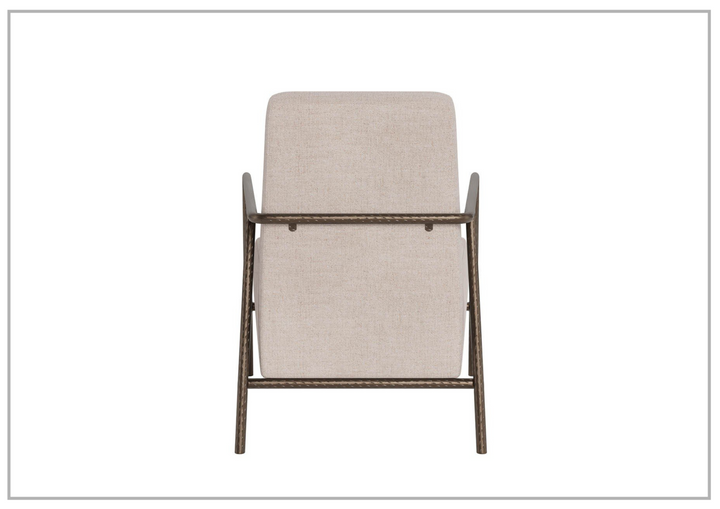 Reese Accent Chair | Beige Fabric | Metal Frame | Universal Furniture