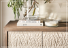 San Roque Wooden Console | Geometric Patterned Doors | Universal Furniture