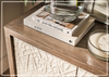 San Roque Wooden Console | Geometric Patterned Doors | Universal Furniture