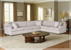 Hadlee Sectional Sofa | Beige Fabric | L-Shape | Universal Furniture