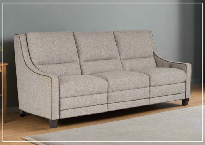 Kelce Dual Power Recliner Sofa | Brown | Built-in USB port | Universal Furniture