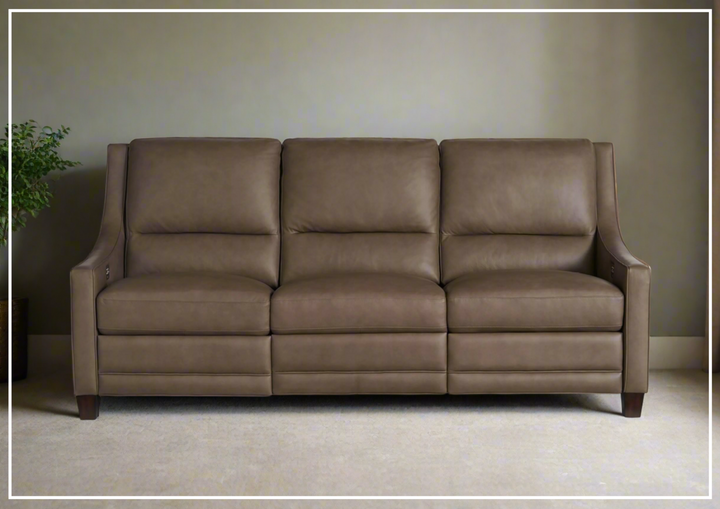 Kelce Dual Power Recliner Sofa | Brown | Built-in USB port | Universal Furniture