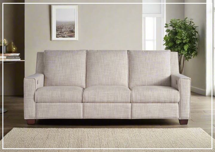 Tucker 3-seater Power Reclining Sofa | Leather / Fabric| Universal Furniture