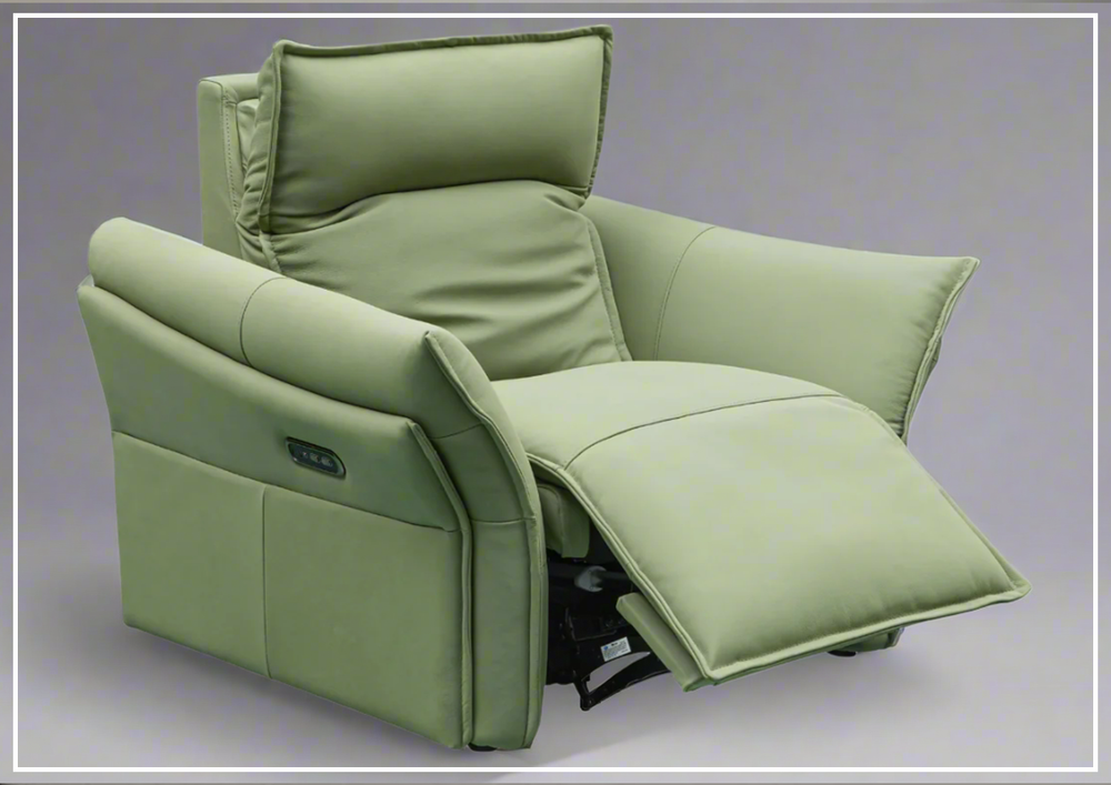 Vittoria Power Reclining Chair with Adjustable Headrest and Footrest- Jennihome