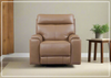 Bruna Glider Recliner Chair | Leather | Power Headrest & Footrest | Gio Italia
