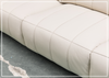 Capri Power Reclining Sofa | Beige Leather| Power Footrest | Klaussner