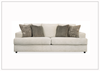Sorrento Queen Sleeper Sofa | HR Foam Cushions | Faux Wood Finish | Gio Italia