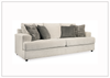 Sorrento Queen Sleeper Sofa | HR Foam Cushions | Faux Wood Finish | Gio Italia