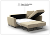 Harper Full-XL Fabric Sectional Sleeper Sofa | Reversible Chaise With Storage | Luonto