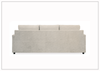 Sorrento Queen Sleeper Sofa | HR Foam Cushions | Faux Wood Finish | Gio Italia