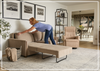 Fjords Nordic Rest Luna Queen Sleeper sofa-SOFABED