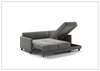 Martta Full XL Fabric Sleeper Sectional | Flip Function | Chaise Storage | Luonto