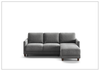 Martta Full XL Fabric Sleeper Sectional | Flip Function | Chaise Storage | Luonto