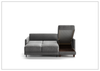 Martta Full XL Fabric Sleeper Sectional | Flip Function | Chaise Storage | Luonto