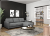 Martta Full XL Fabric Sleeper Sectional | Flip Function | Chaise Storage | Luonto